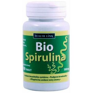 HEALTH LINK Bio Spirulina 500 mg 100 tablet obraz