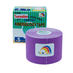 TEMTEX Tejp. kinesio tape Tourmaline fialová 5cmx5m obraz