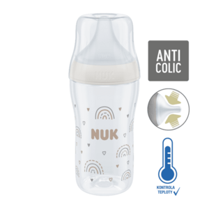 NUK Perfect Match láhev sklo s kontrolou teploty 230 ml obraz