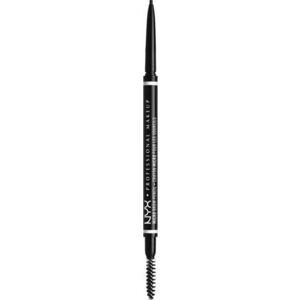NYX PROFESSIONAL MAKEUP Micro Brow Pencil - Tužka na obočí - Black 0.09 g obraz