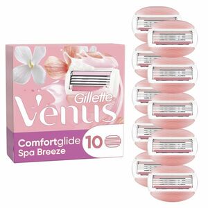 GILLETTE VENUS ComfortGlide Spa Breeze hlavice holicího strojku 10 ks obraz