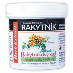 HERB EXTRACT rakytníkový masážní gel 250 ml obraz