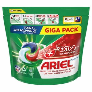 ARIEL Extra Clean Power, gelové kapsle 60 ks obraz