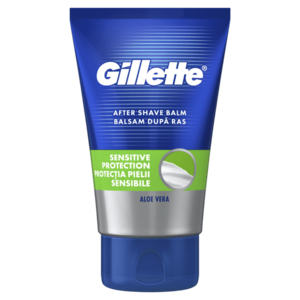 GILLETTE Balzám po holení sensitve protection s aloe vera 100 ml obraz