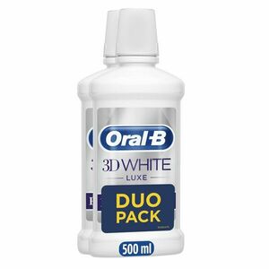 ORAL-B 3D White Luxe Perfection ústní voda 2 x 500 ml obraz