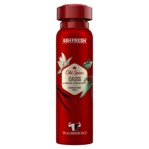 OLD SPICE Oasis Deodorant ve spreji pro muže s vůní kouřové vanilky 150 ml obraz