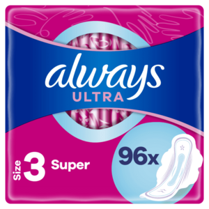 ALWAYS Ultra Hygienické Vložky Super (V2) S Křidélky 96 ks obraz