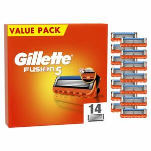 GILLETTE Fusion5 náhradní holicí hlavice pro muže 14 ks obraz