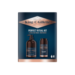 GILLETTE VB KCG Beard wash 350ml + Moisturiser 100 ml obraz