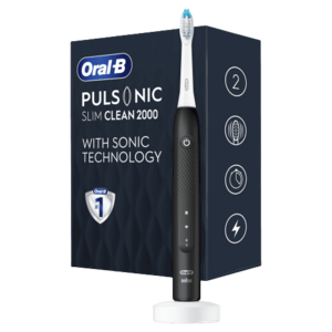 ORAL-B Pulsonic Slim Clean 2000 Elektrický sonický zubní kartáček černý obraz