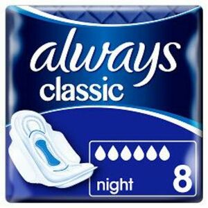 ALWAYS vložky Classic Night 8 ks obraz