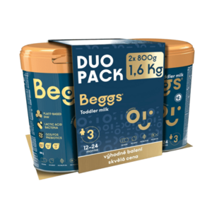 BEGGS 3 batolecí mléko 2 x 800 g obraz