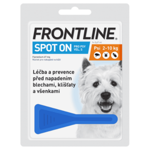 FRONTLINE Spot On Dog S 2-10 kg 0.67 ml obraz