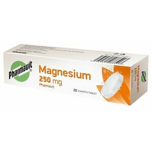 PHARMAVIT Magnesium 250mg 20 šumivých tablet obraz