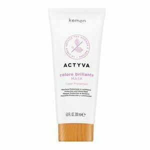 Kemon Actyva Colore Brilliante Mask vyživující maska pro barvené vlasy 200 ml obraz