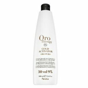 Fanola Oro Therapy 24k Gold Activator Oro Puro vyvíjecí emulze pro všechny typy vlasů 9% 30 Vol. 1000 ml obraz