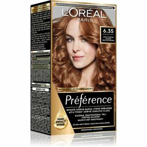 L’Oréal Paris Préférence barva na vlasy odstín 6.35 Light Amber 1 ks obraz