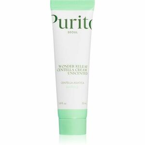 Purito Wonder Releaf Centella Cream Unscented regenerační krém pro zklidnění pleti 50 ml obraz