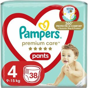 Pampers Premium Care Pants Maxi Size 4 jednorázové plenkové kalhotky 9-15 kg 38 ks obraz