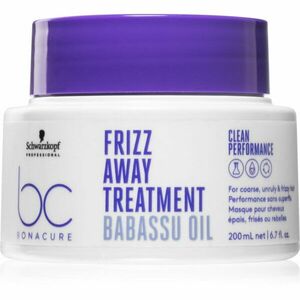 Schwarzkopf Professional BC Bonacure Frizz Away Treatment maska pro nepoddajné a krepatějící se vlasy 200 ml obraz