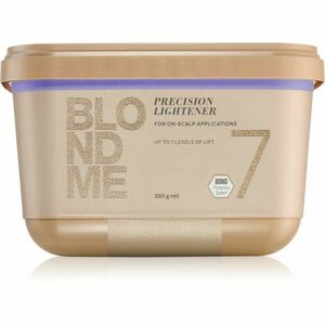 Schwarzkopf Professional Blondme Precision Lightener 7 prémiový zesvětlovač s obsahem jílu 350 ml obraz