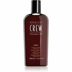 American Crew Hair & Body 3-IN-1 šampón, kondicionér a sprchový gel 3 v 1 pro muže obraz