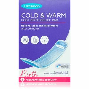 Lansinoh Cold & Warm Post-birth Relief Pad opakovaně použitelná poporodní vložka 1 ks obraz