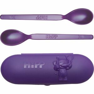 Hipp Spoons Set jídelní set Purple (na cesty) obraz