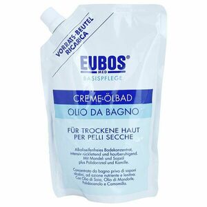 Eubos Basic Skin Care sprchový a koupelový olej náhradní náplň 400 ml obraz