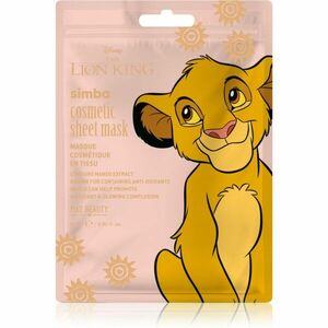 Mad Beauty Lion King Simba revitalizační plátýnková maska 25 ml obraz