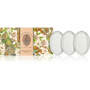 La Florentina Sweet Almonds Hand Soap sada tuhých mýdel s mandlovým olejem 3x150 g obraz