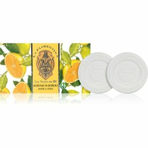 La Florentina Boboli Citrus Sculpted Soap přírodní tuhé mýdlo 2x115 g obraz