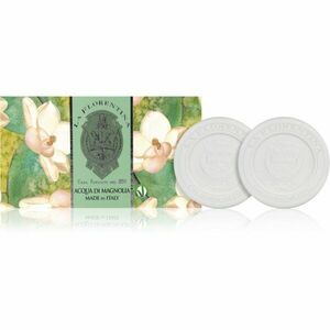 La Florentina Fresh Magnolia Sculpted Soap přírodní tuhé mýdlo magnólie 2x115 g obraz