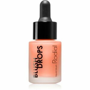 Rodial Blush Drops tekutá tvářenka a lesk na rty dodávající hydrataci a lesk odstín Apricot Sorbet 15 ml obraz