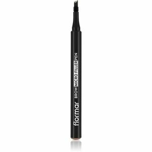 flormar Brow Micro Filler Pen fix na obočí odstín 001 Light Brown 1.1 ml obraz