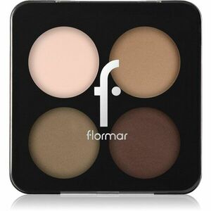 flormar Color Eyeshadow Palette paletka očních stínů odstín 004 Swiss Chocolate 6 g obraz