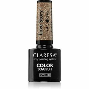 Claresa SoakOff UV/LED Color Love Story gelový lak na nehty odstín 1 5 g obraz