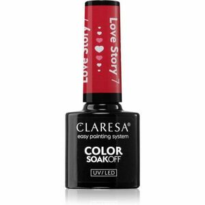 Claresa SoakOff UV/LED Color Love Story gelový lak na nehty odstín 7 5 g obraz