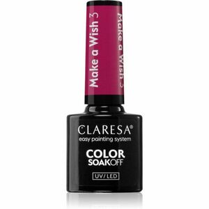 Claresa SoakOff UV/LED Color Make a Wish gelový lak na nehty odstín 3 5 g obraz