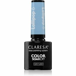 Claresa SoakOff UV/LED Color Lollipop gelový lak na nehty odstín 6 5 g obraz