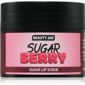 Beauty Jar Berry Sugar peeling na rty s kakaovým máslem a vitamínem E 15 ml obraz