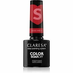 Claresa SoakOff UV/LED Color Kiss Me gelový lak na nehty odstín 4 5 g obraz