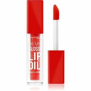 Rimmel Oh My Gloss! Lip Oil olej na rty s hydratačním účinkem odstín 004 Vivid Red 4, 5 ml obraz