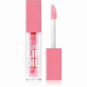 Rimmel Oh My Gloss! Lip Oil olej na rty s hydratačním účinkem odstín 001 Pink Flush 4, 5 ml obraz