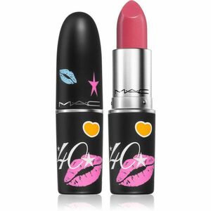 MAC Cosmetics 40 Years Of MAC! Cremesheen Lipstick krémová rtěnka se saténovým finišem odstín Hot Gossip 3 g obraz