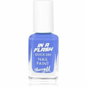 Barry M IN A FLASH rychleschnoucí lak na nehty odstín Turquoise Thrill 10 ml obraz