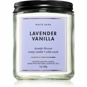 Bath & Body Works Lavender Vanilla vonná svíčka 198 g obraz