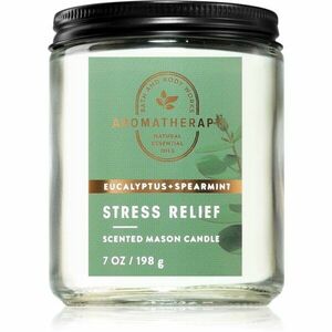 Bath & Body Works Eucalyptus Spearmint vonná svíčka 198 g obraz