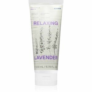 Korres Relaxing Lavender relaxační tělové mléko na noc 200 ml obraz