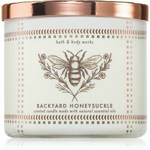 Bath & Body Works Backyard Honeysuckle vonná svíčka 411 g obraz